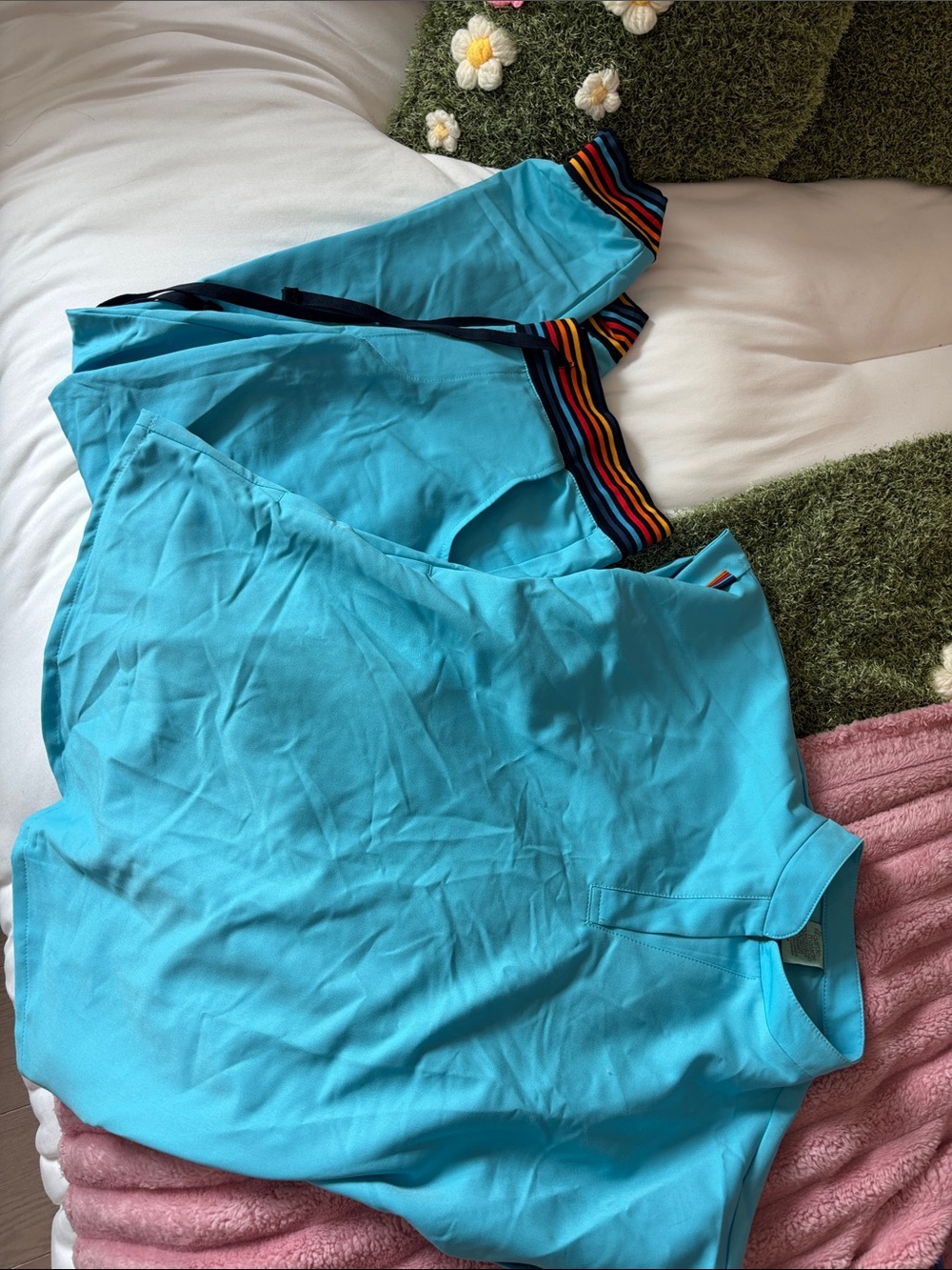 Women’s Garde Malade Stripe Scrub Set